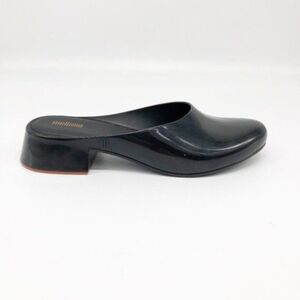 MELISSA Zen Black Mule 
